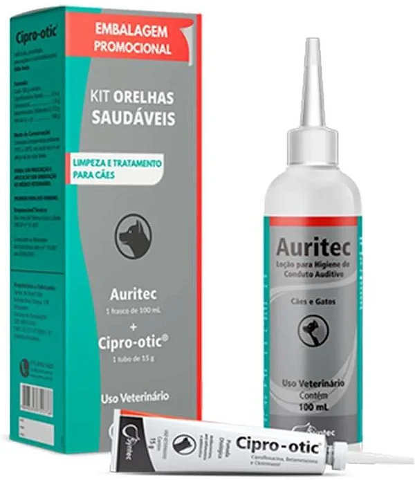 KIT AURITEC E CIPRO-OTIC