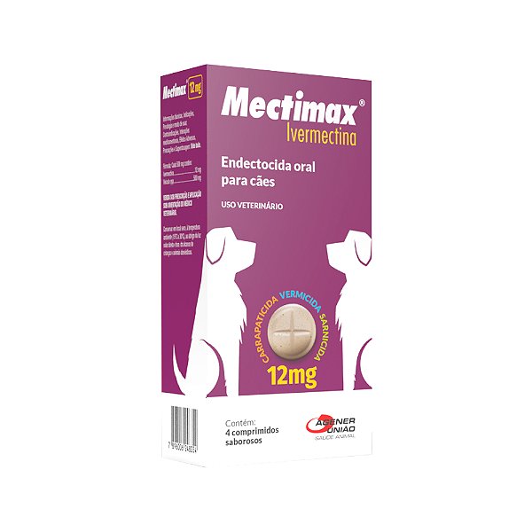 MECTIMAX IVERMECTINA 12MG
