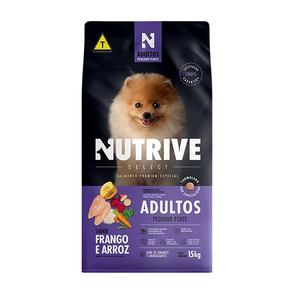NUTRIVE CAES ADULTO RAÇAS PEQUENAS 1KG