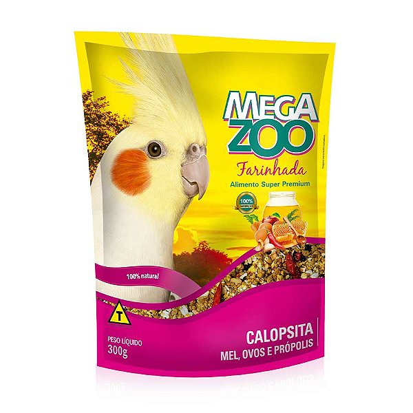 MEGAZOO FARINHADA CALOPSITA 300G