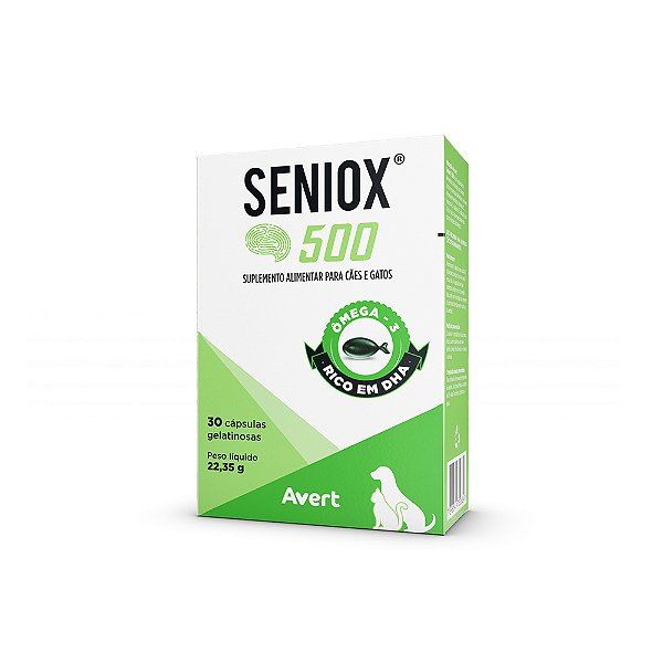 SENIOX 500 30 CAPSULAS
