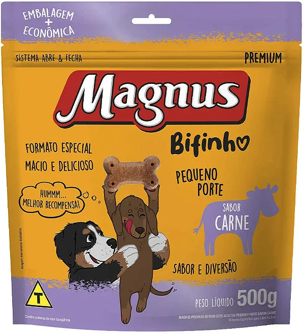 BIFINHO MAGNUS PEQUENO PORTE 500G