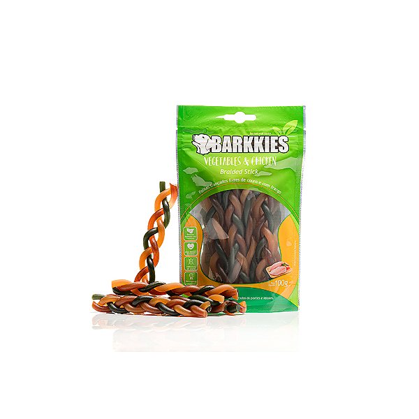 SNACK BARKKIES VEGETABLES E CHICKEN 100G