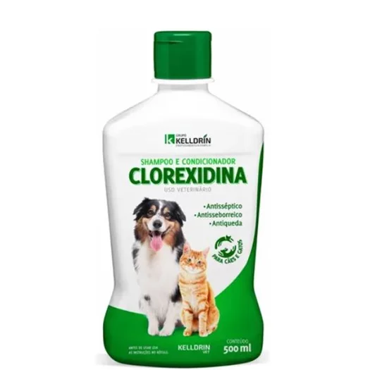 SHAMPOO E CONDICIONADOR CLOREXIDINA 500ML