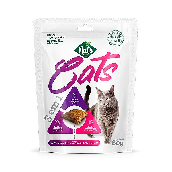 NATS 3X1 GATOS 60G