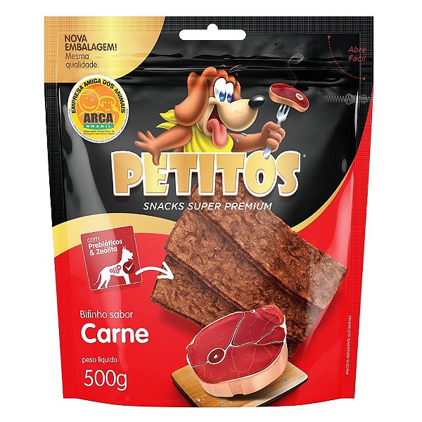 BIFINHO PETITOS CARNE 500GR