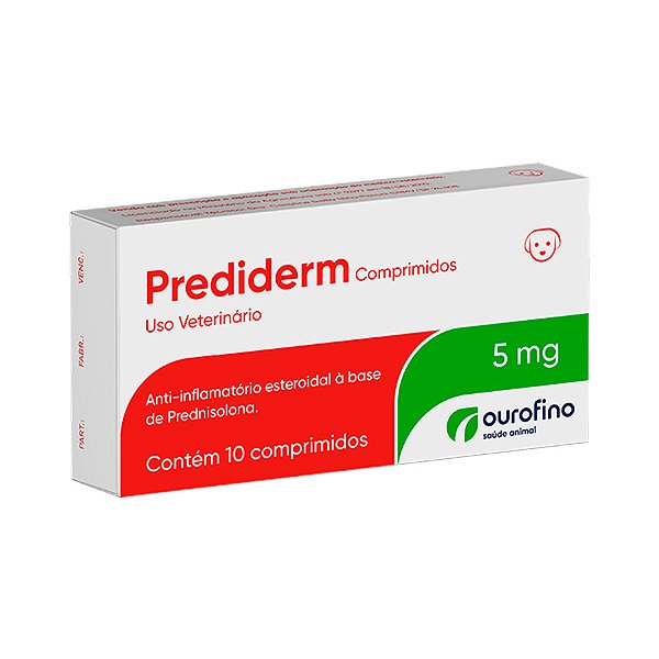 PREDIDERM 5MG 10 COMPR