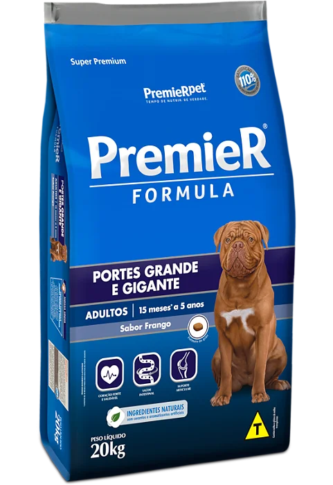 PREMIER ADULTO RAÇAS GRANDES 15KG