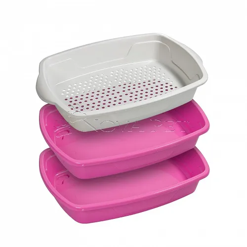 BANDEJA PARA GATOS FURBA ROSA