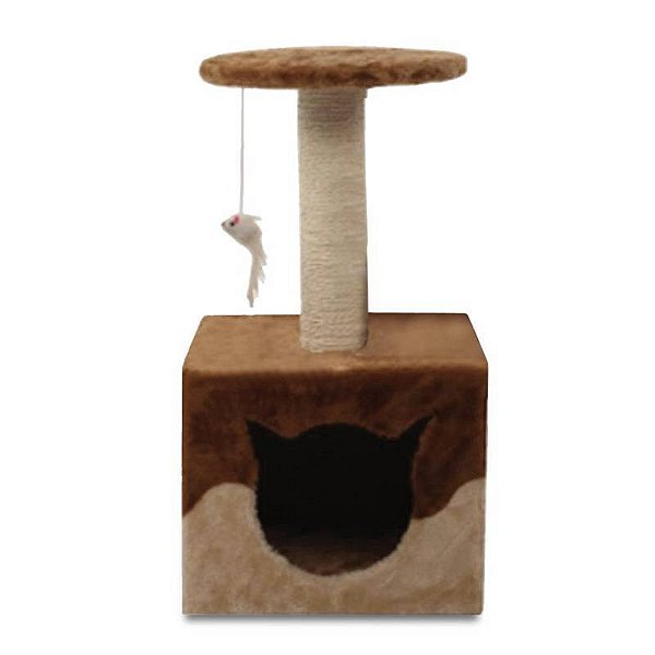 ARRANHADOR PARIS TOCA + TORRE - 31x31x55 cm