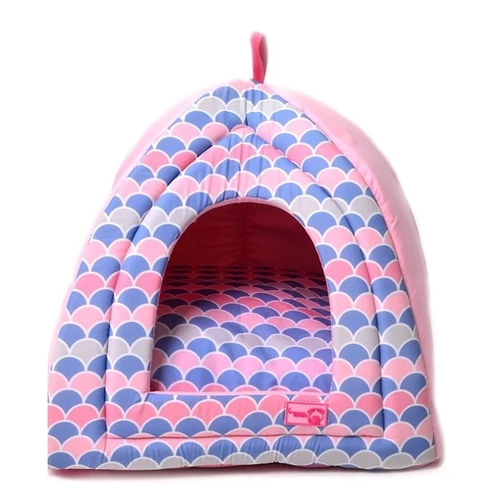 CAMA IGLU ROSA MEDIA