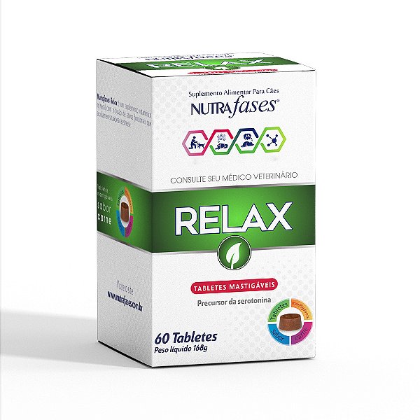 NUTRAFASES RELAX 60 TABLETES