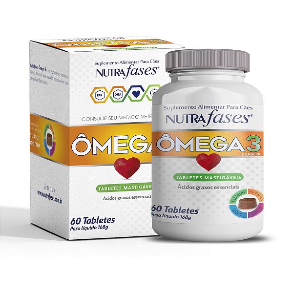 NUTRAFASES OMEGA 3 60 TABLETES