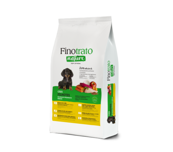 FINOTRATO NATURE CAES FILHOTES RAÇAS PEQUENAS 3KG