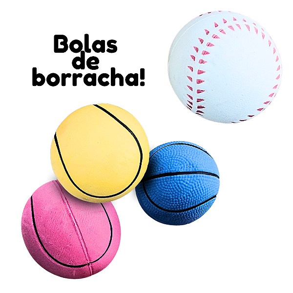 BOLA BORRACHA CHALESCO GRANDE