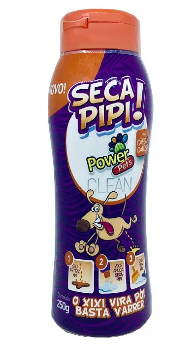 SECA PIPÍ POWER PETS CLEAN 250G