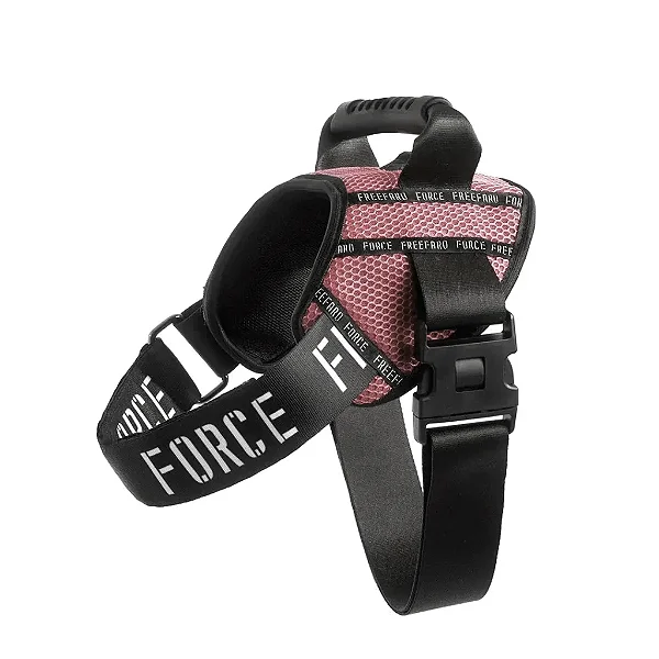 Peitoral Force Rose para Cães gg