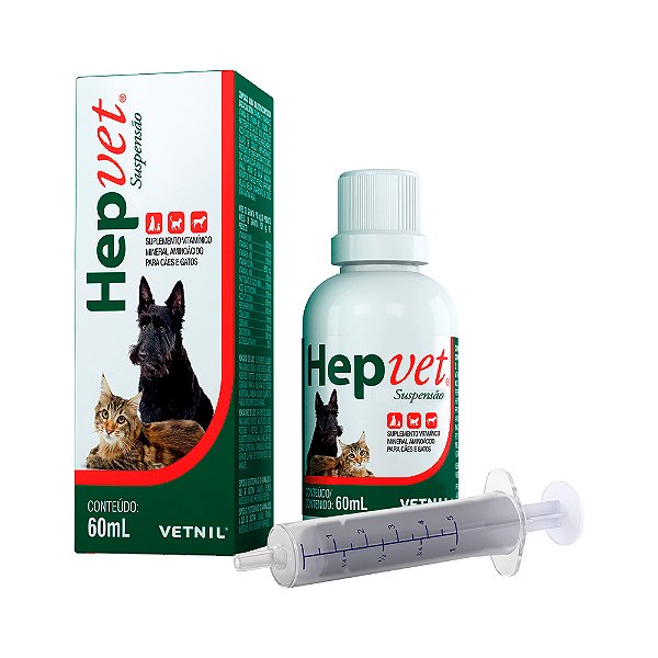 HEPVET SUSPENSÃO 60ML