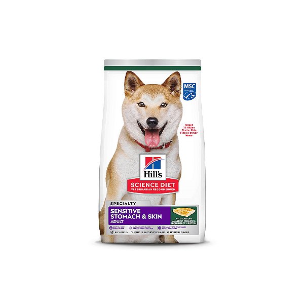 HILLS CÃES PELE SENSIVEL COM PROTEINA SUSTENVEL 1,5KG