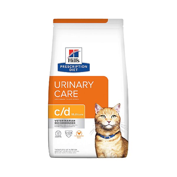 HILLS GATO C/D MULTICARE CUIDADO URINARIO 3,8KG