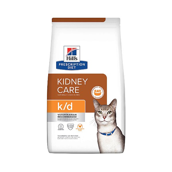 HILLS GATO K/D CUIDADO RENAL 3,8KG