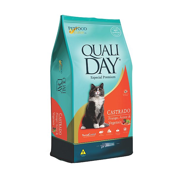 QUALIDAY CAT CASTRADO FRANGO 10,1KG