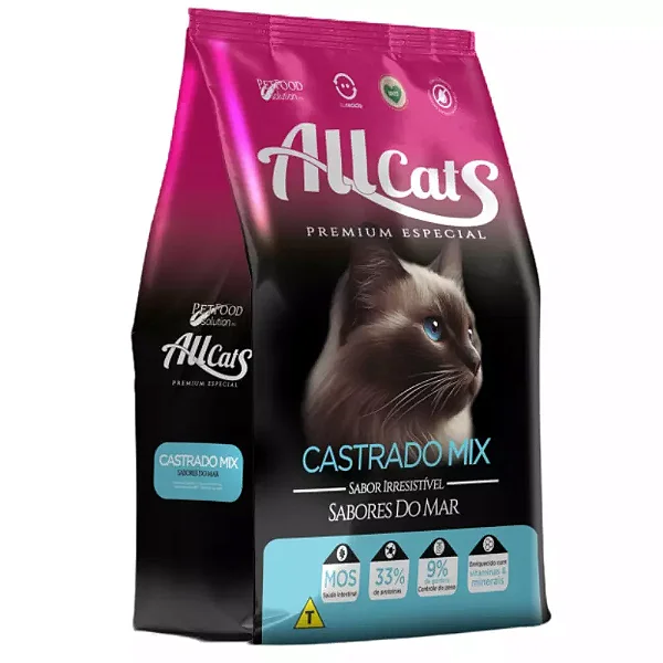 ALLCATS MIX GATO CASTRADO  20KG
