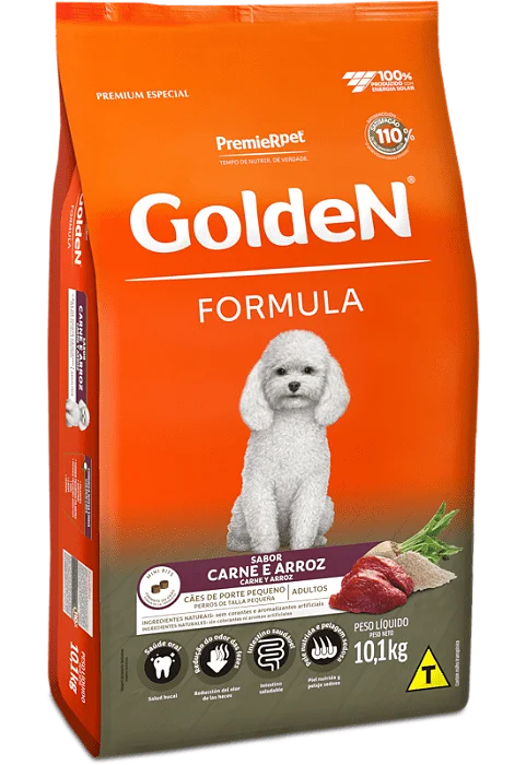 GOLDEN FORMULA CAES ADULTO PORTE PEQUENO 10KG