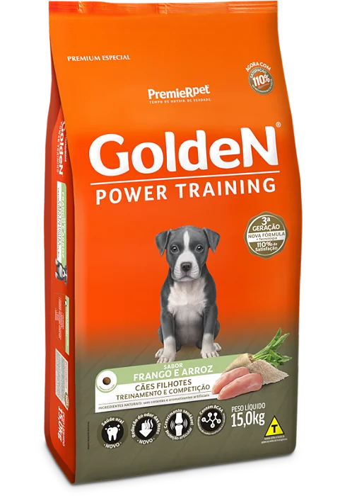 GOLDEN POWER TRAINING FILHOTES FRANGO 15KG