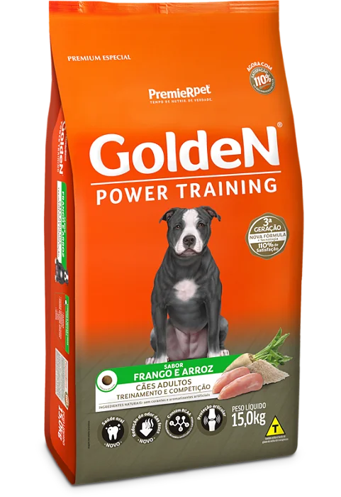 GOLDEN POWER TRAINING ADULTO FRANGO 15KG