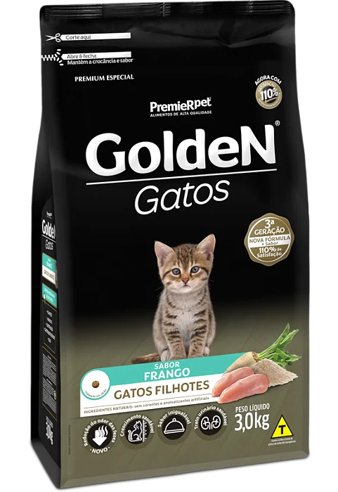 GOLDEN GATOS FILHOTES 10,1KG