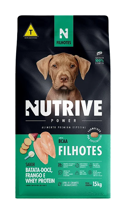 NUTRIVE CAES POWER FILHOTES 15KG