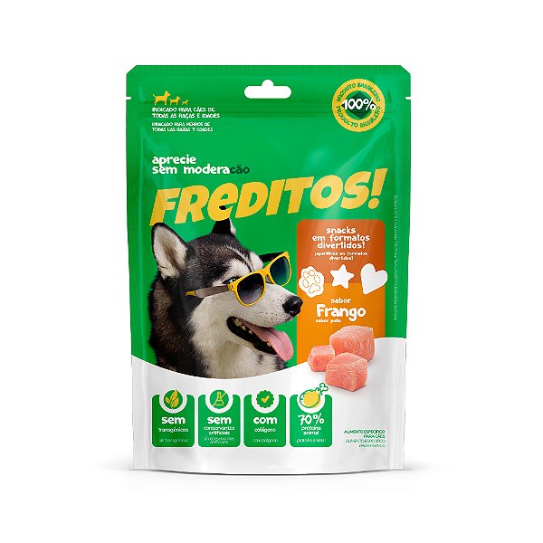BIFINHO FREDITOS SABOR FRANGO 500G
