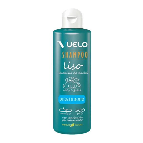 SHAMPOO VUELO PELO LISO 500ML