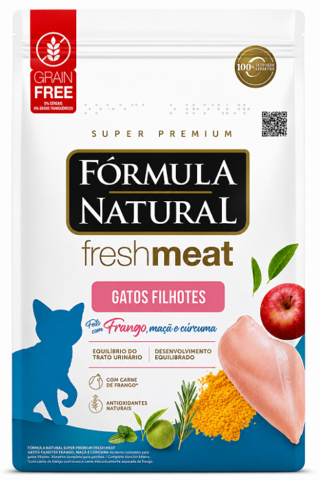 Fórmula Natural Fresh Meat Gato Filhotes 1kg