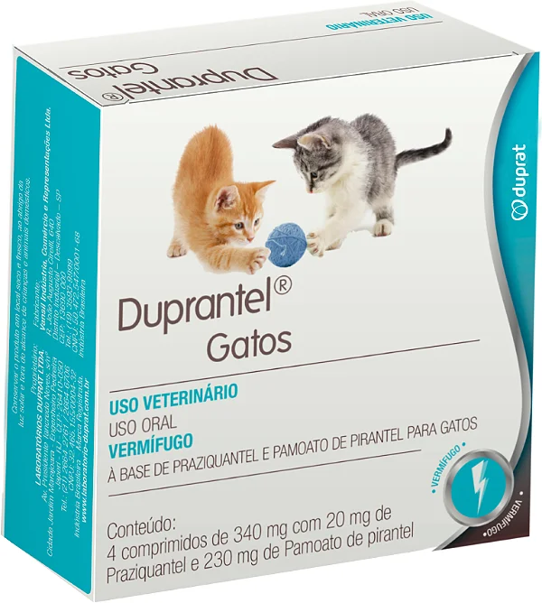 DUPRANTEL GATOS 4 COMPRIMIDOS