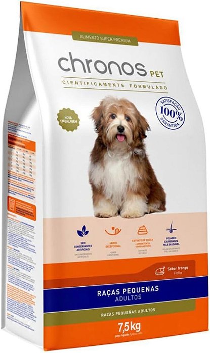 CHRONOS ADULTOS RAÇAS PEQUENAS 3KG
