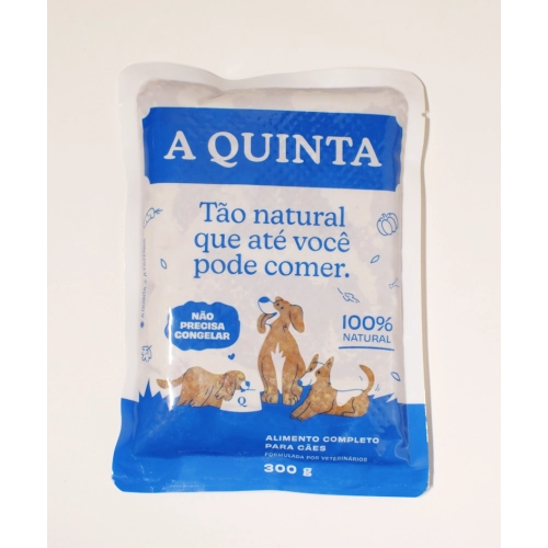 COMIDA NATURAL A QUINTA FRANGO COM CURCUMA 300G