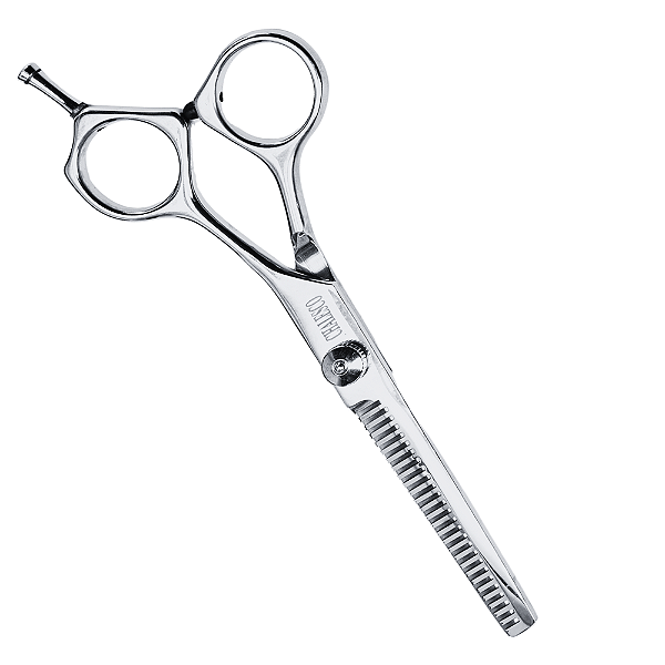 Tesoura fina dentada chalesco