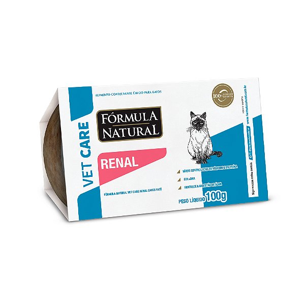 FORMULA NATURAL VET PATE GATOS RENAL 100G