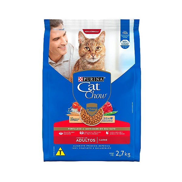 CAT CHOW ADULTOS CARNE 2,7KG