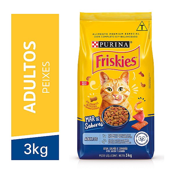 FRISKIES MAR DE SABORES ADULTO 3KG
