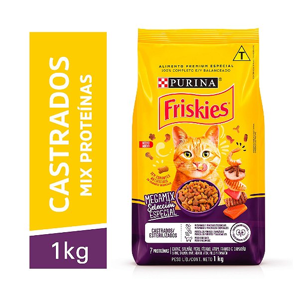 FRISKIES MEGAMIX ESPECIAL CASTRADOS 1KG
