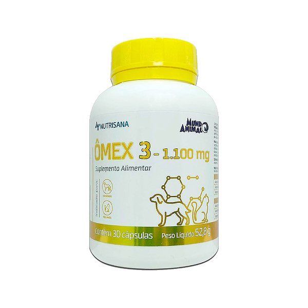 NUTRISANA OMEX 3 - 1100MG  30CAP