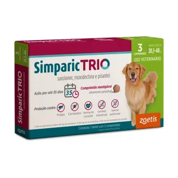 SIMPARIC TRIO 48 MG (20,1 - 40 KG) - CX 3 COMP