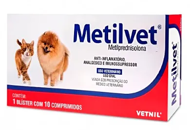 METILVET 10MG 10 COMP
