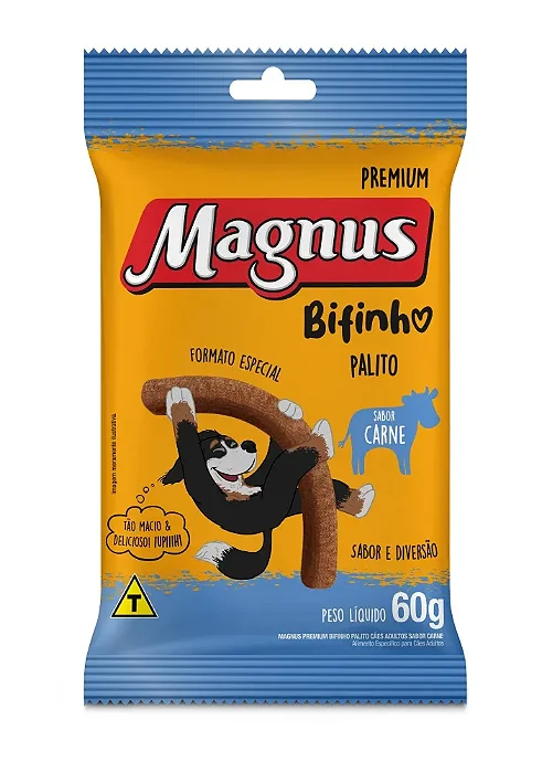 Magnus Bifinho Palito Carne 60g