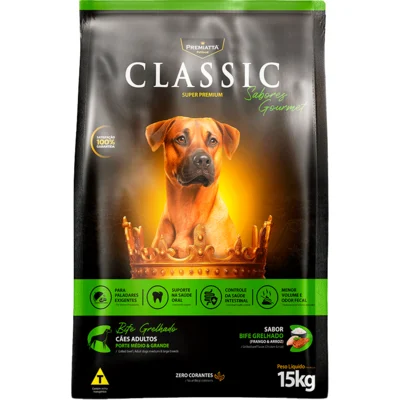 Premiatta Classic Sabores Bife Acebolado 15kg