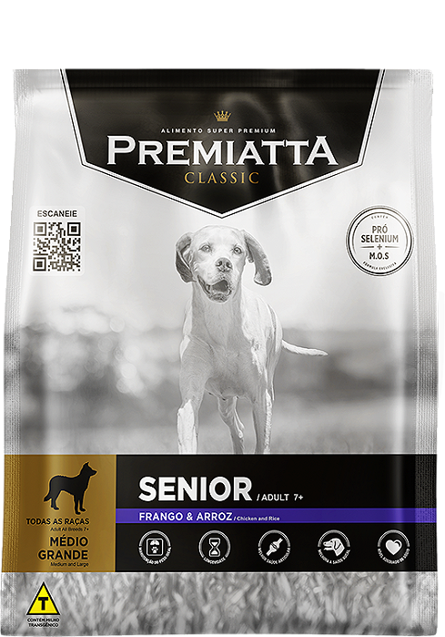 Premiatta Classic Senior Médio e Grande 15kg