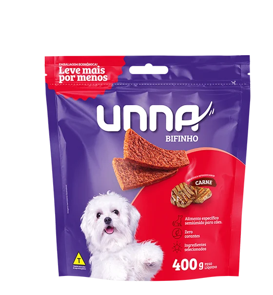 Unna Bifinho Carne 400g
